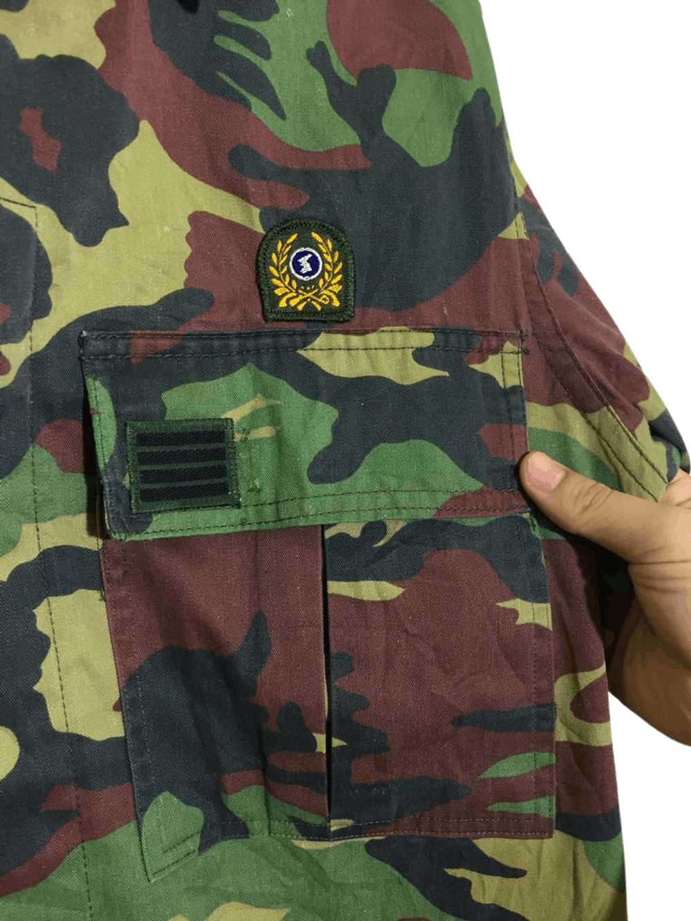 Camo × Military × Vintage Korean Army Camo Jacket… - image 5