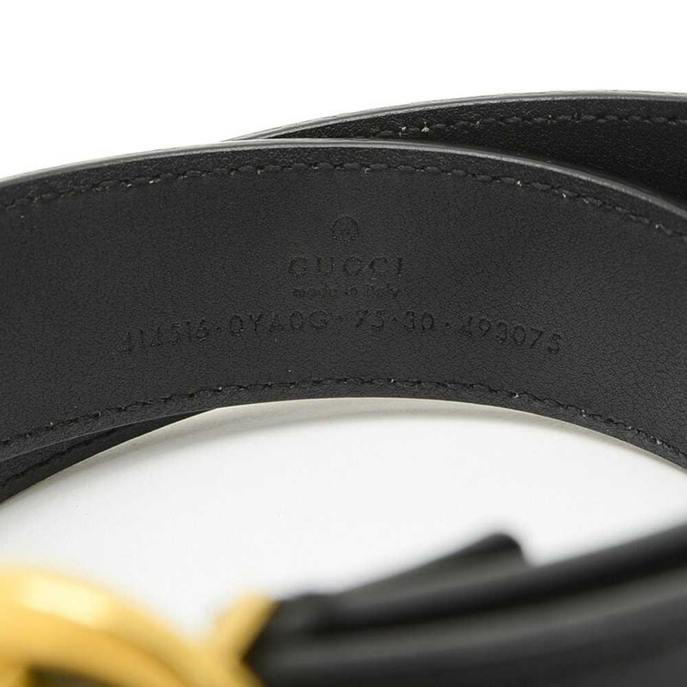 Gucci GUCCI Double G Buckle GG Marmont Belt Leath… - image 4