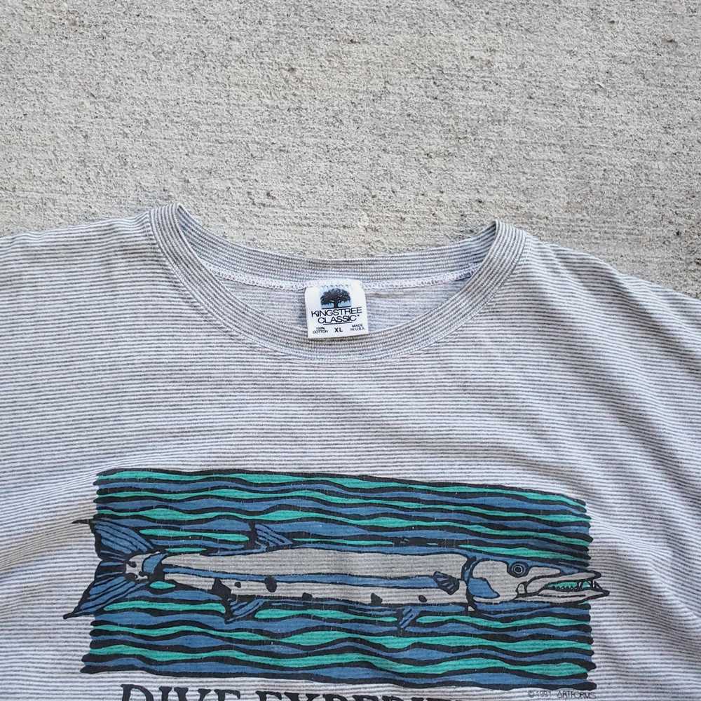Vintage 1991 Nature Dive Experience Graphic T-shi… - image 3