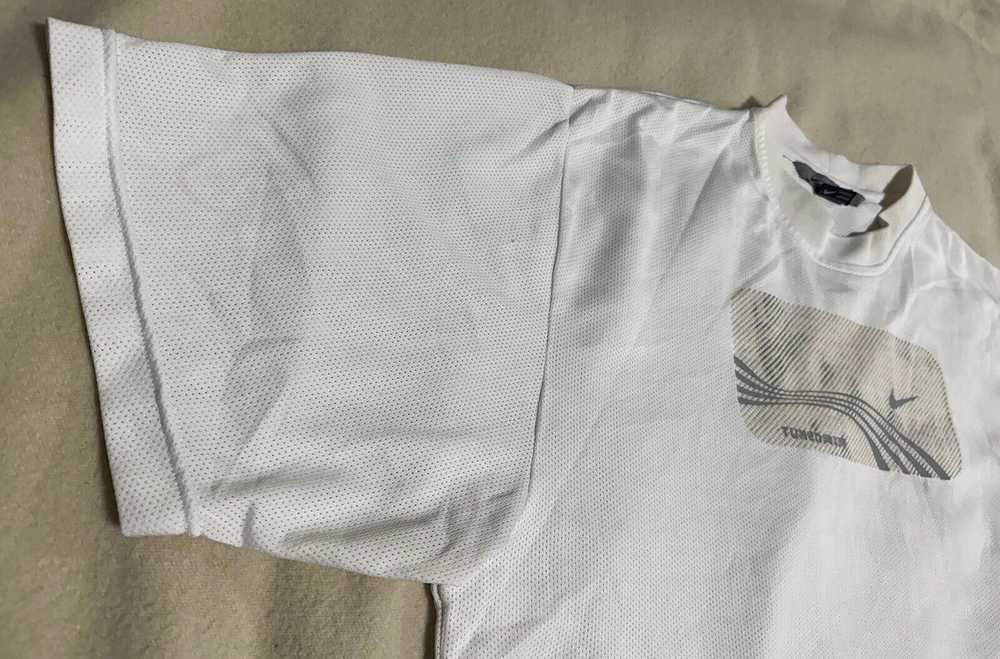 Nike Vintage Nike Tuned Air Jersey Shirt White Pe… - image 5