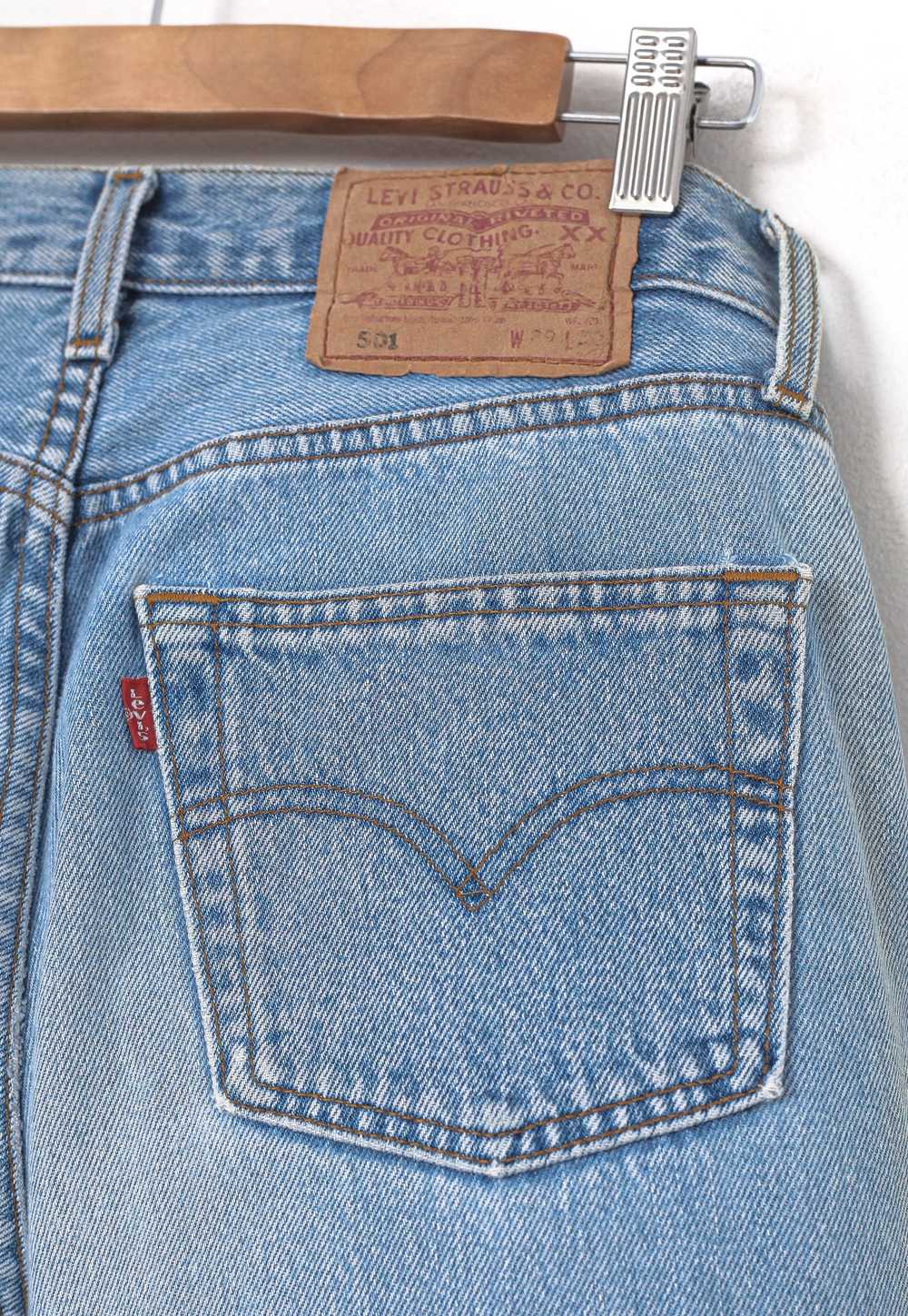 Levi's × Vintage Vintage LEVIS 501 Jeans 90s Wash… - image 8