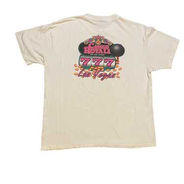 Hanes Vintage 90s Vegas Strip 777 Single Stitch T… - image 1