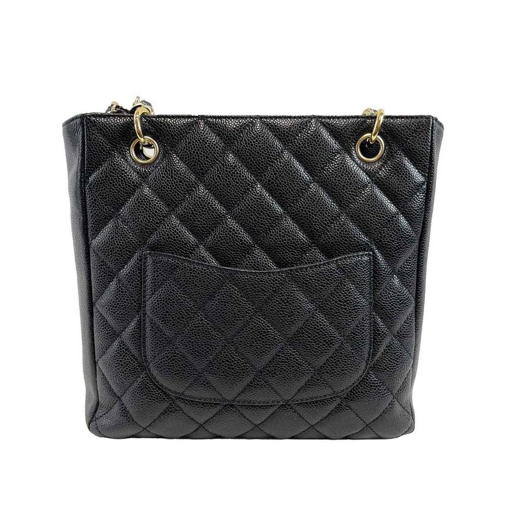 Chanel CHANEL Excellent Petite Shopping Tote Cavi… - image 2