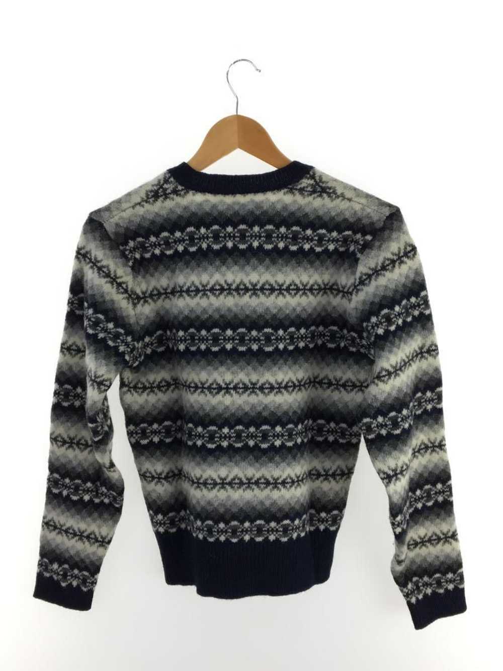 Prada Nordic Pattern Wool V Neck Knit Sweater - image 2