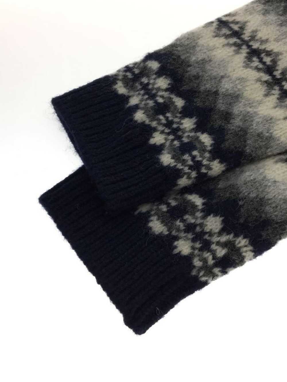 Prada Nordic Pattern Wool V Neck Knit Sweater - image 3