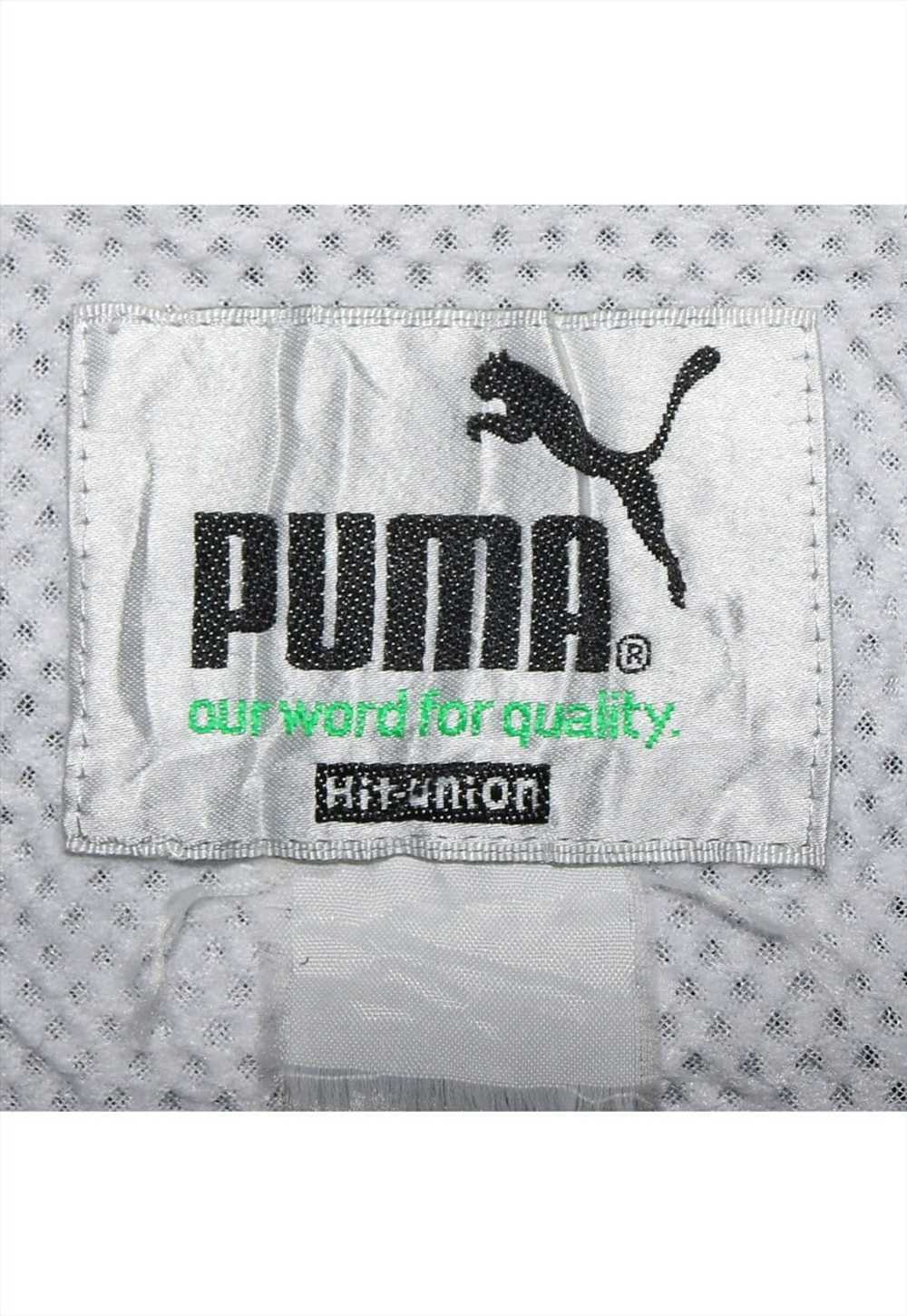 Vintage 90's Puma Windbreaker Track Jacket Full Z… - image 3