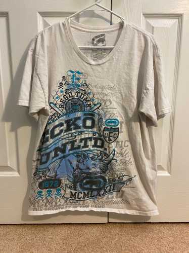 Ecko Unltd. G-Unit 50 Short Sleeve Crew Neck T-Shirt Gray Cotton Men sold Size XL Vtg