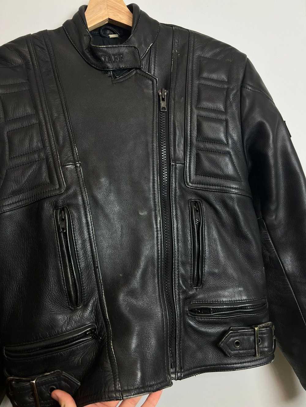 Belstaff × Leather Jacket × Vintage RARE VINTAGE … - image 3