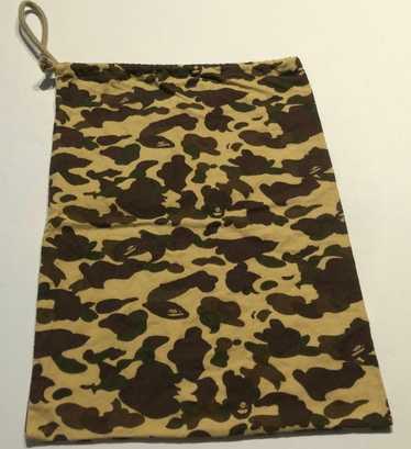 Bape Bape camo drawstring tote sling bag - image 1