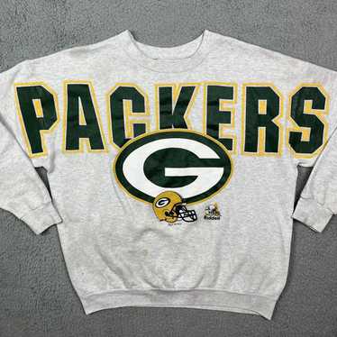 Riddell Vintage Green Bay Packers Crewneck Big Sp… - image 1