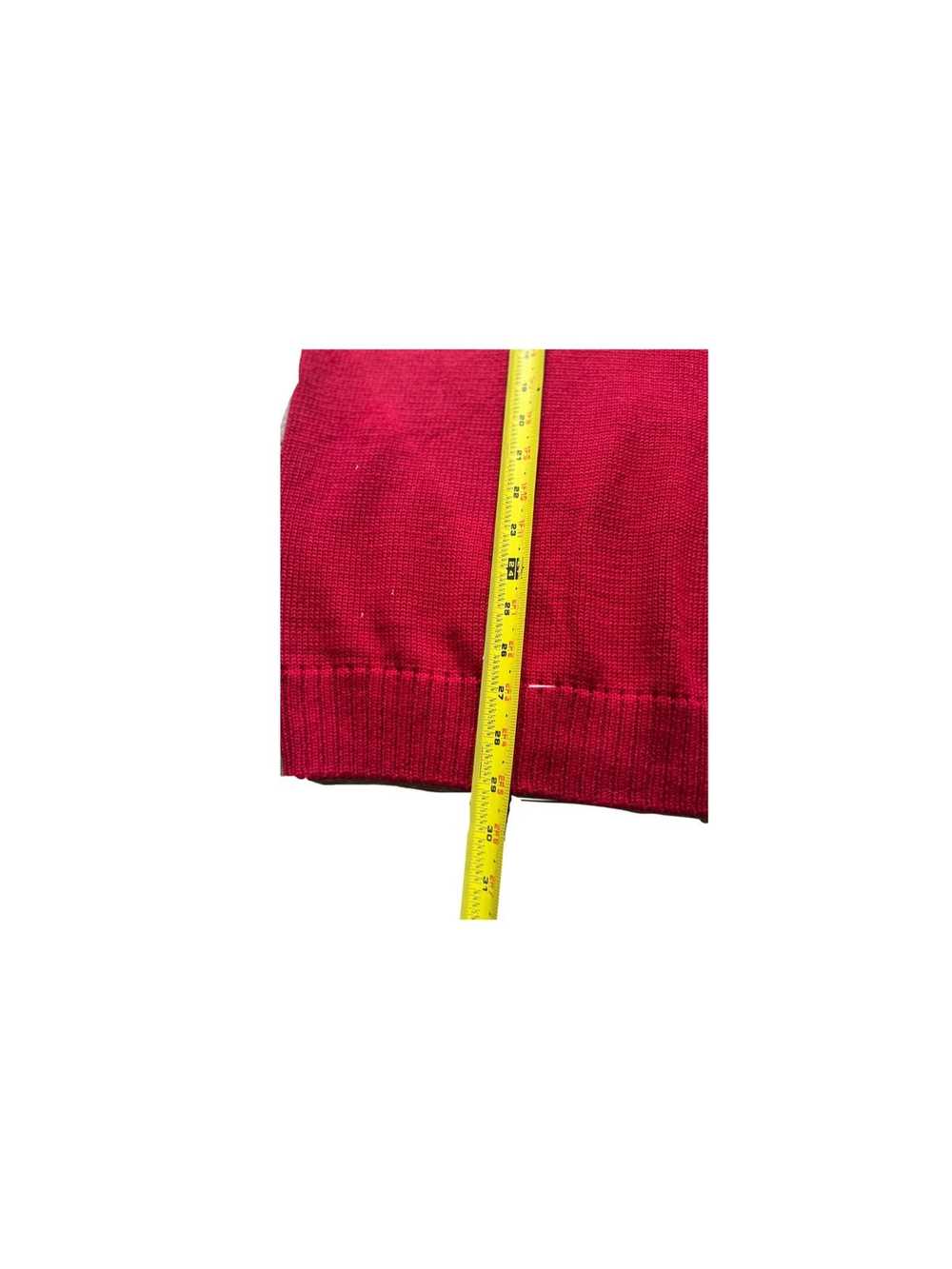 Chaps × Streetwear Chaps Mens Sz XL Red Knit Moos… - image 4
