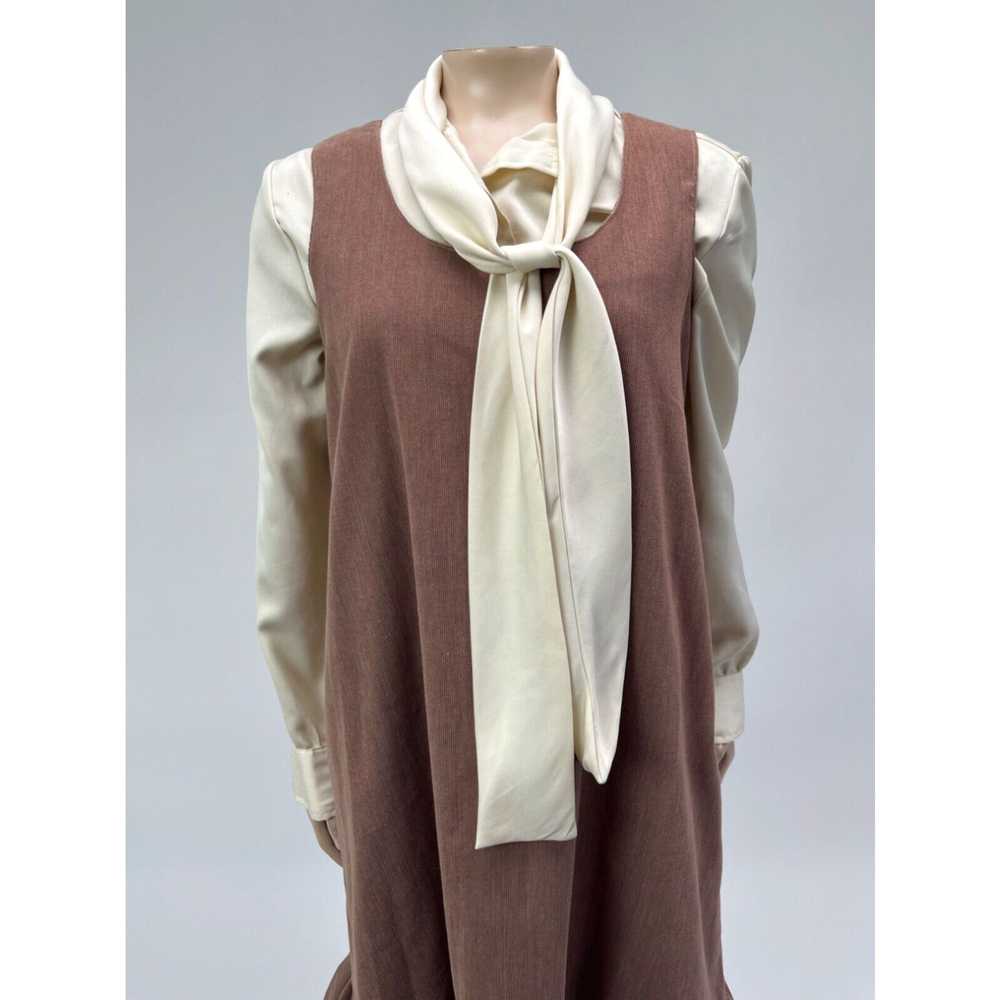 Sears Vintage 70's Handmade Women's Dress Cotton … - image 2