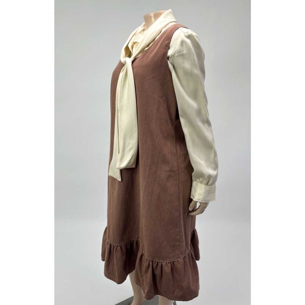 Sears Vintage 70's Handmade Women's Dress Cotton … - image 3