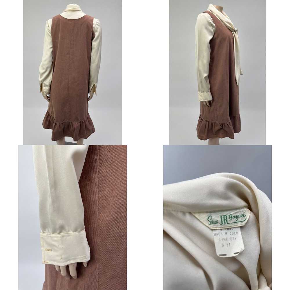 Sears Vintage 70's Handmade Women's Dress Cotton … - image 4