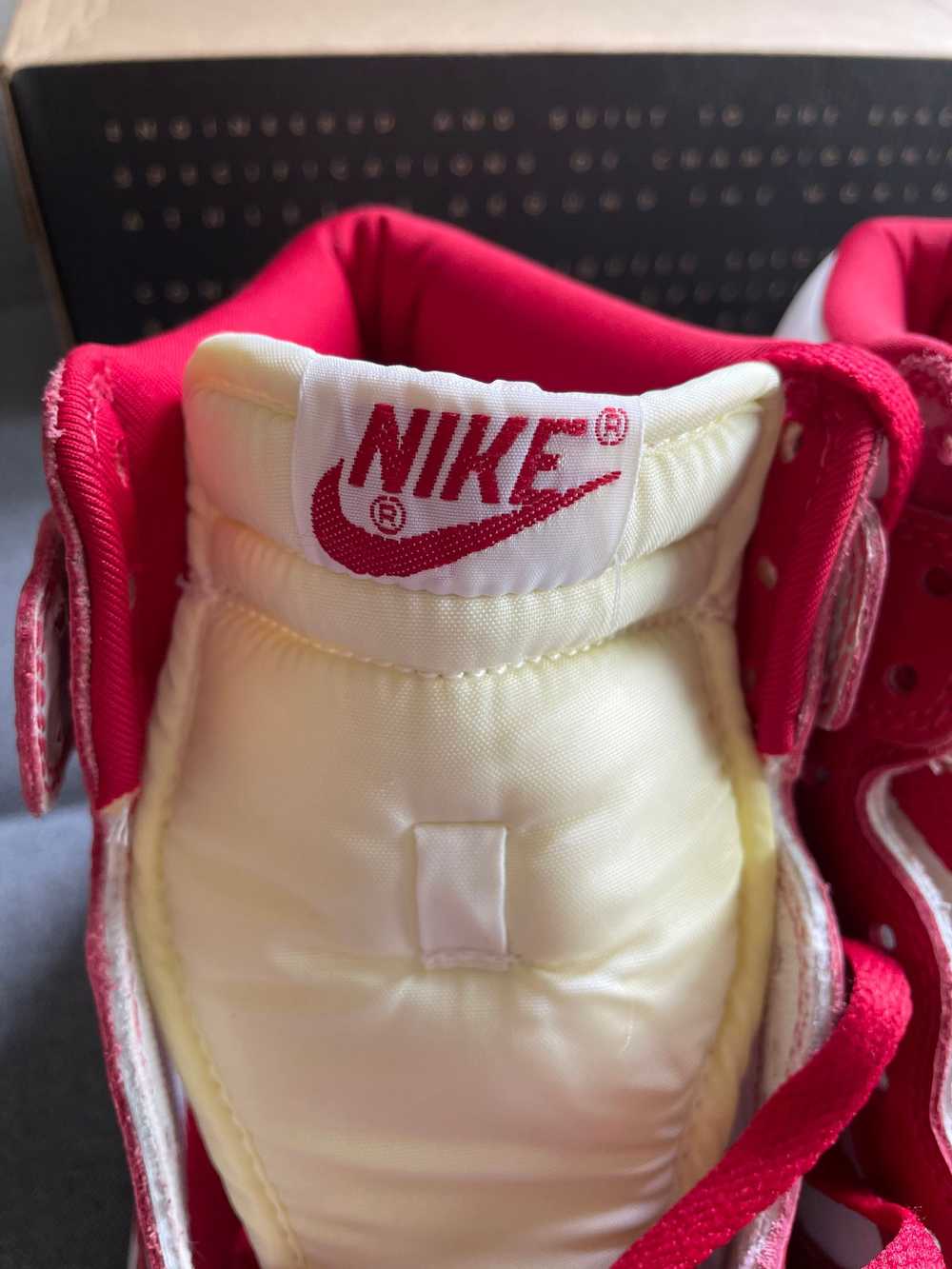 Nike Nike Dunk High Le White Varsity Red 1999 - image 3