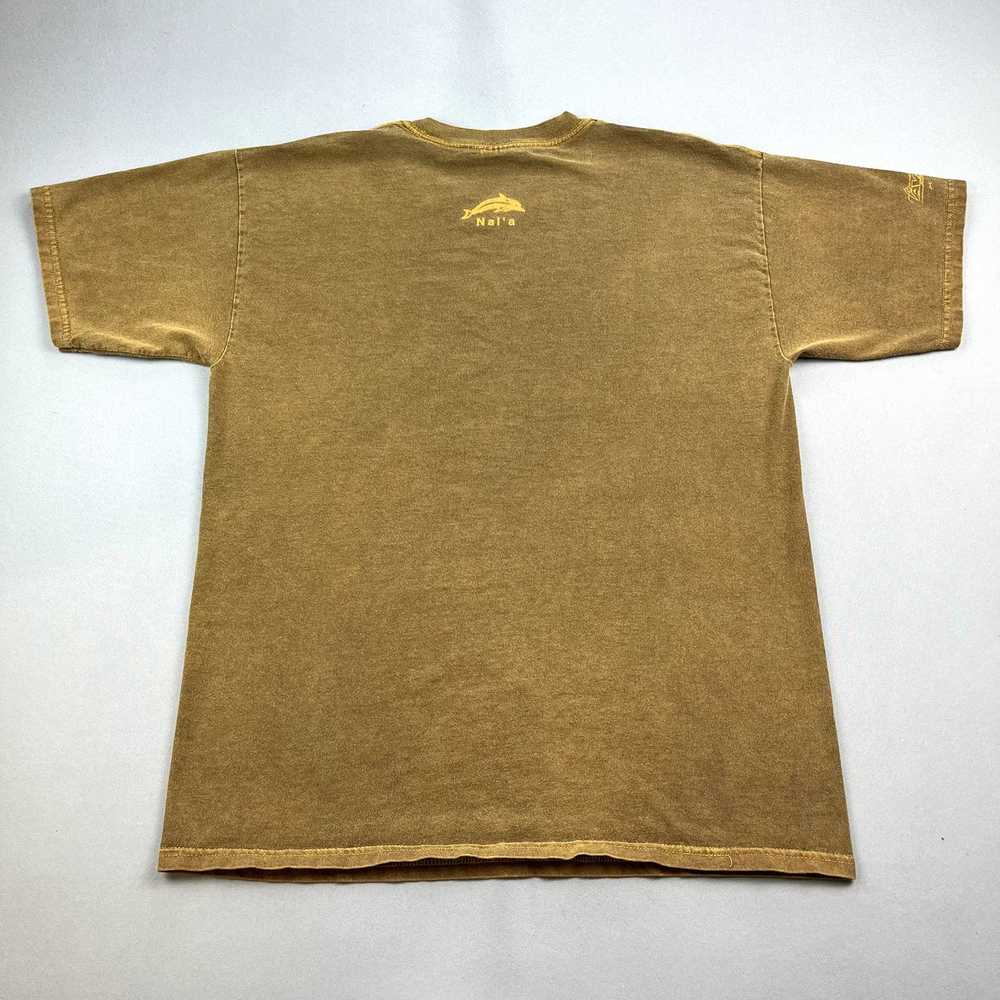 Gildan × Vintage Vintage Hawaii T-Shirt Large Tan… - image 4