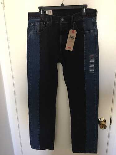 Levi's Levis two face color block jeans 33x32