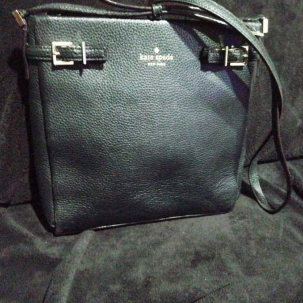 KATE SPADE ❤️ BEAUTIFUL BLACK CROSSBODY ❤️ EXCELL… - image 2