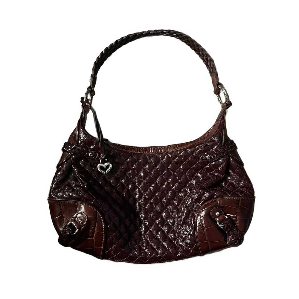 Brighton Quilted Leather Handbag - image 1