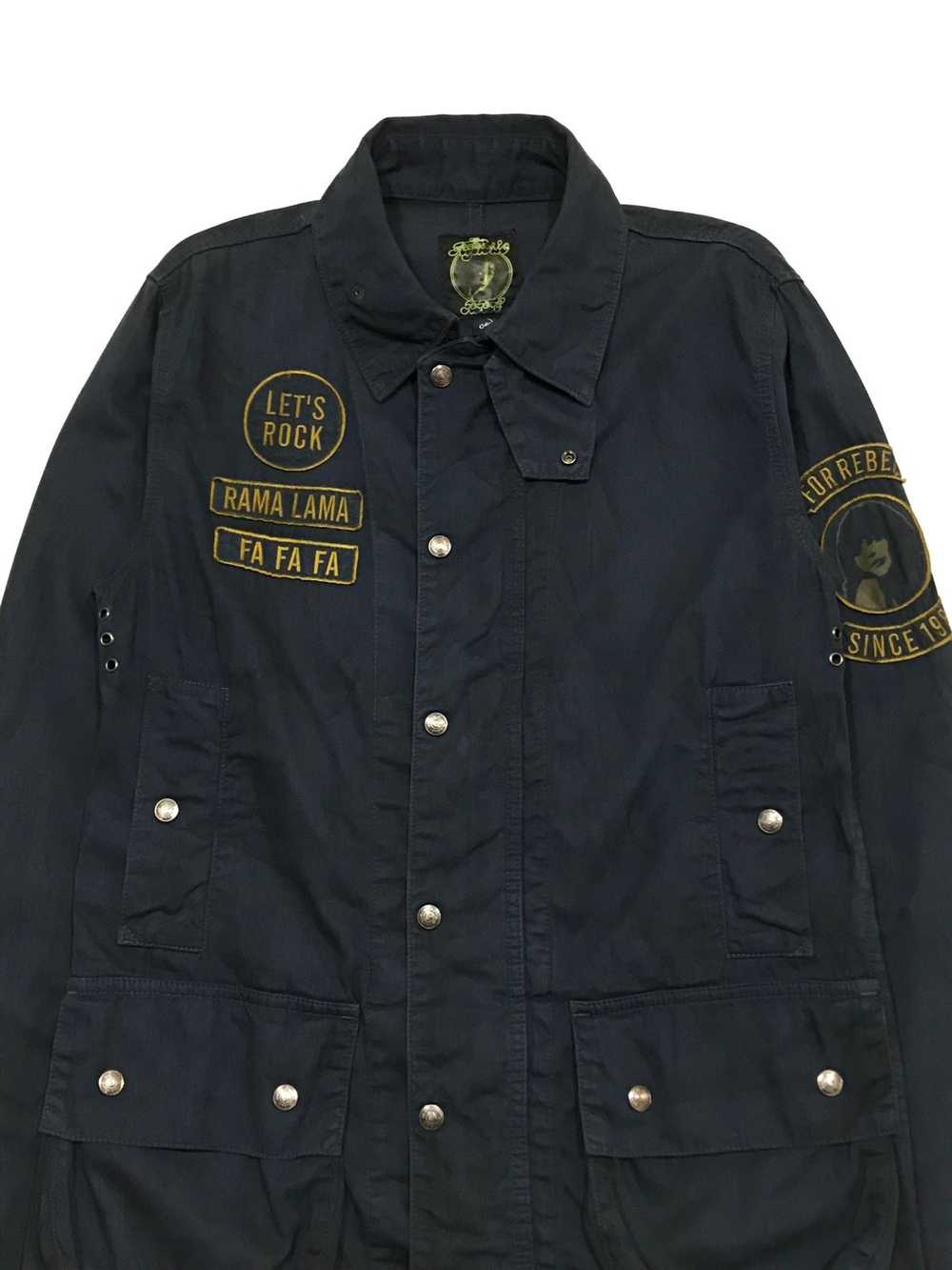 Hysteric Glamour HG “Dirty” Oil Spilled Jacket - image 3