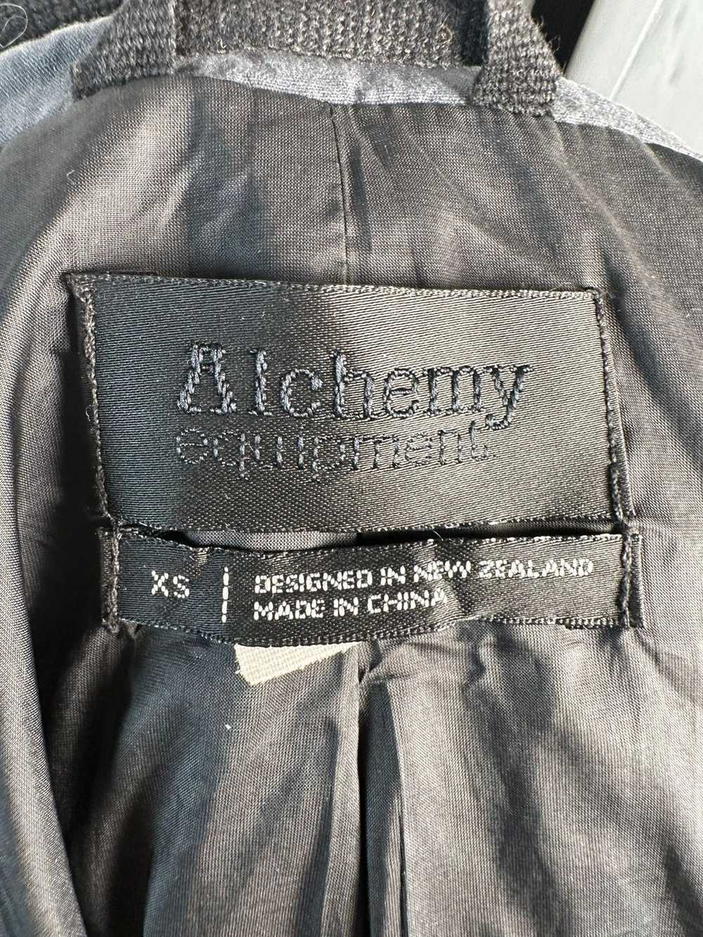 Alchemy Equipment Gray Waxed Cotton Slim Fit Jack… - image 5