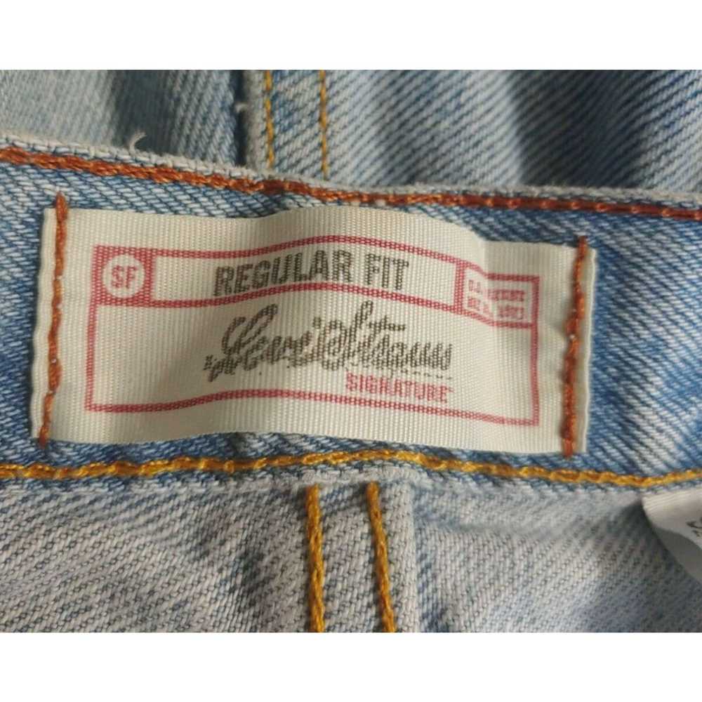 Vintage Levi Strauss Jeans Mens 38x34 Signature S… - image 3