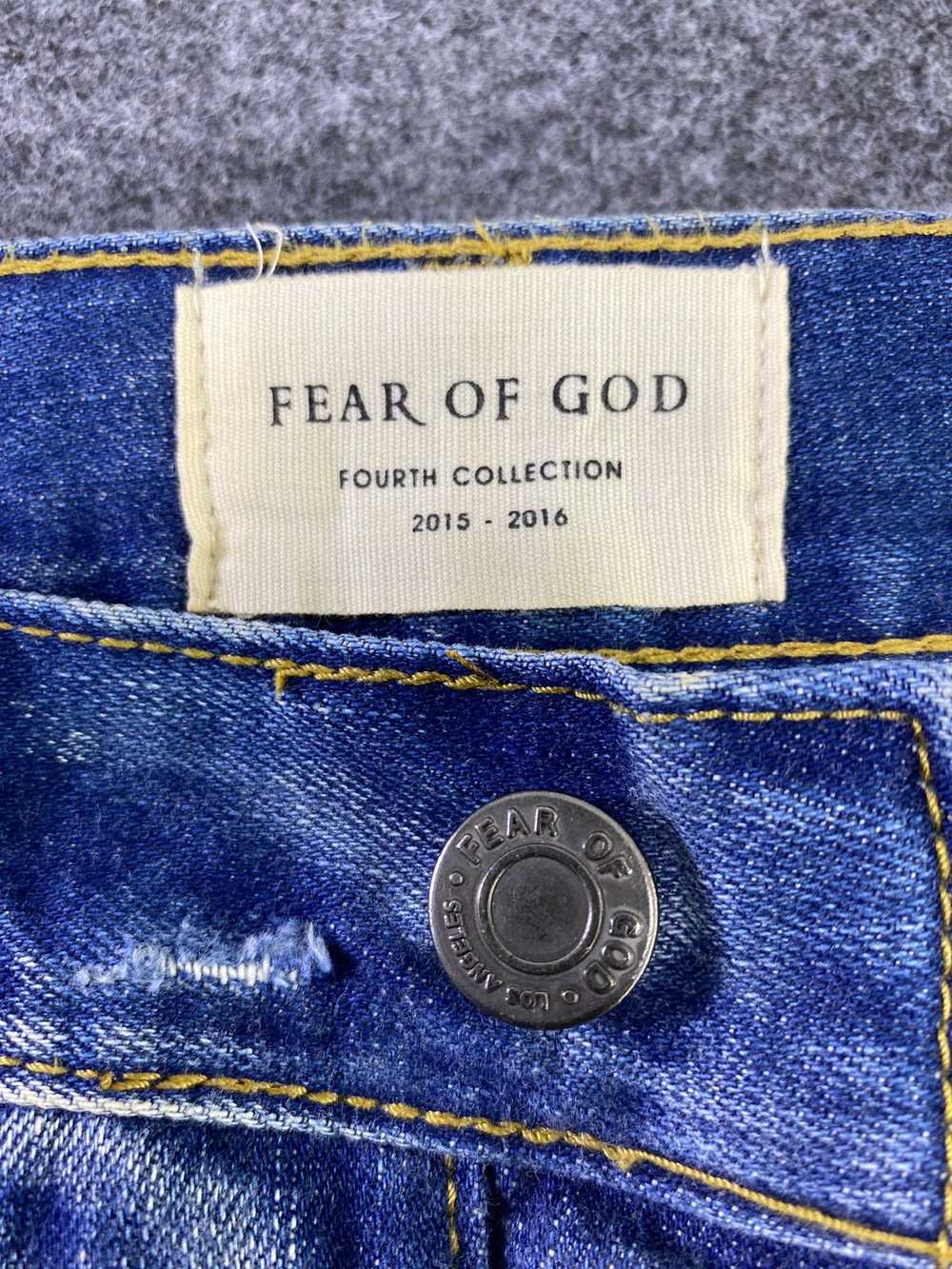 Distressed Denim × Japanese Brand × Jean Fear Of … - image 6