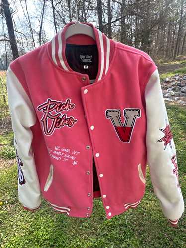 Custom Premium Rich Vibes Varsity Jacket