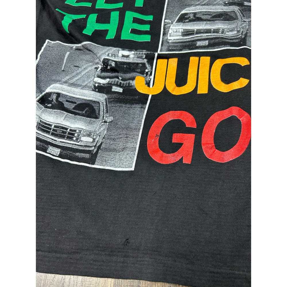 Vintage Vintage 90s OJ Simpson Trial Rap Tee - image 7