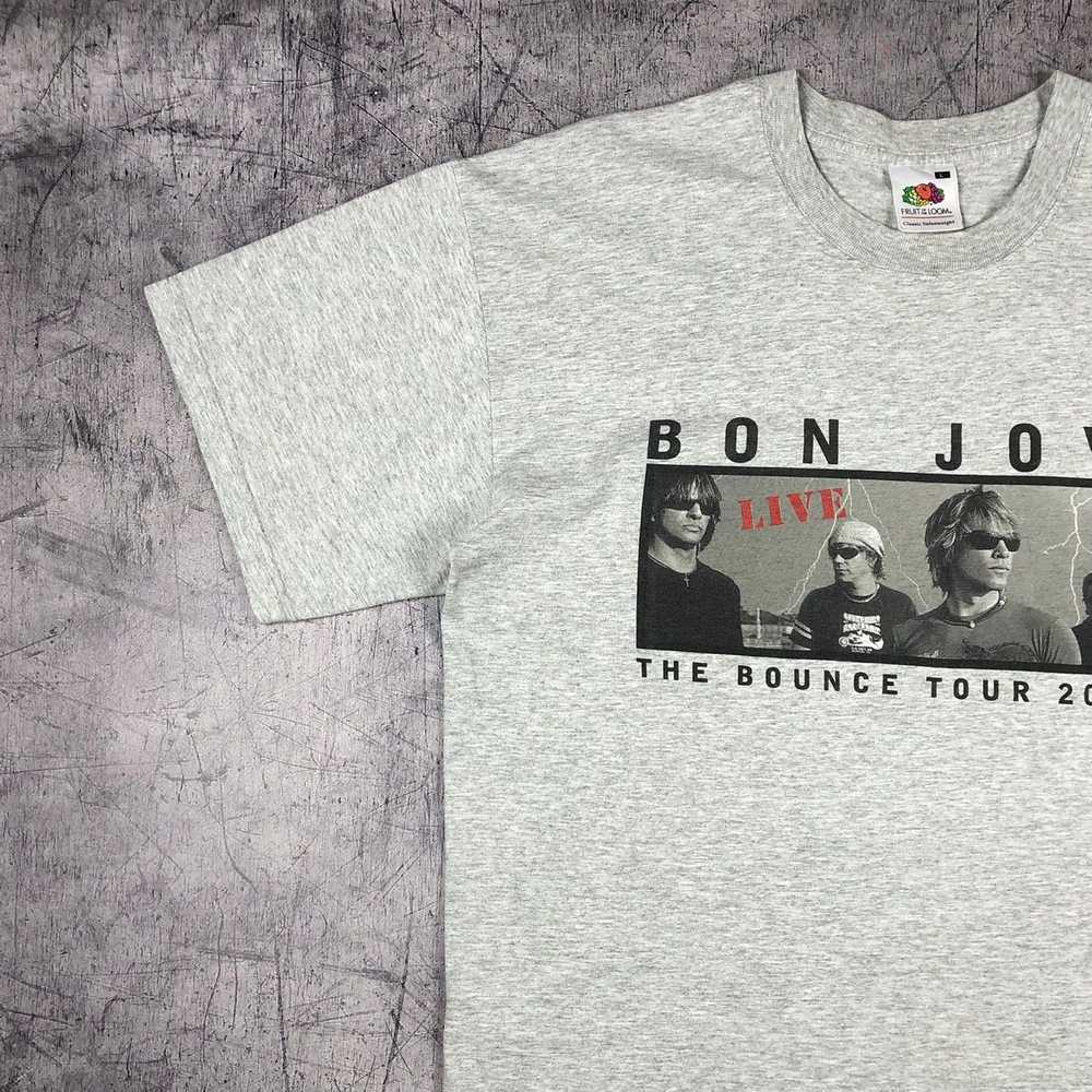 Bon Jovi × Tour Tee × Vintage Vintage 2003 Y2K Bo… - image 6