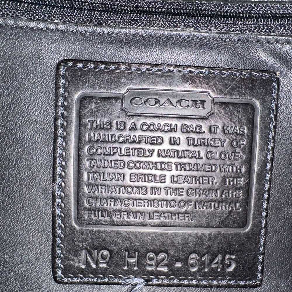 Vintage Leather Coach Mercer Purse - image 5