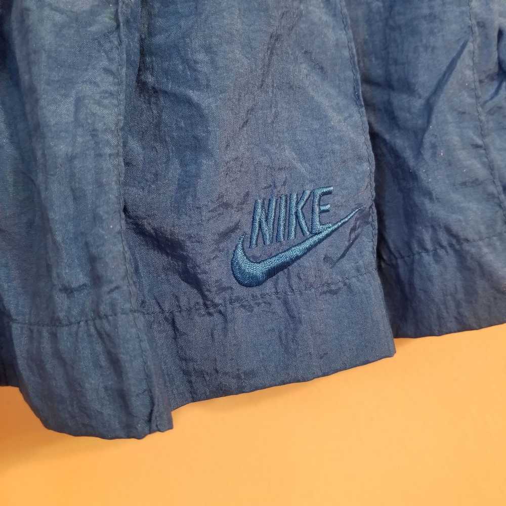 Nike Nike Blue Nylon Swish Pleated Tennis Skirt X… - image 3