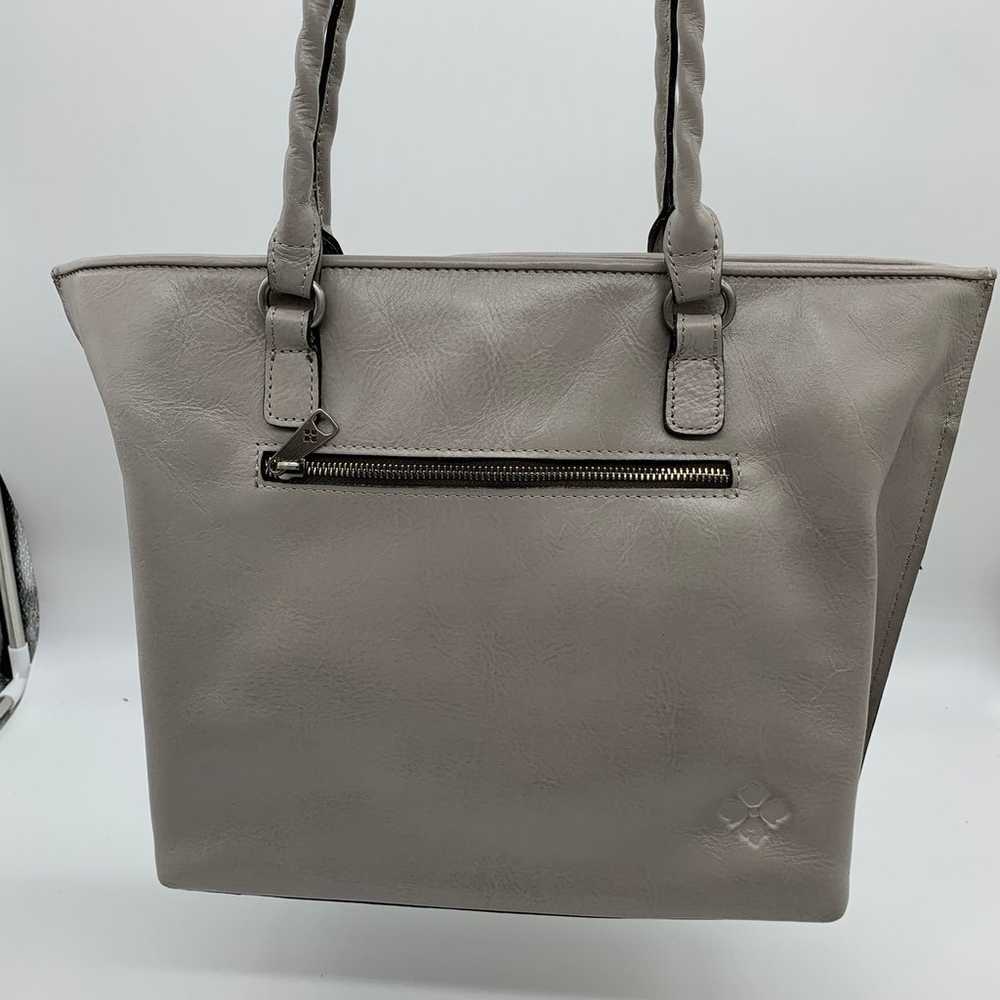 Patricia Nash Leather Handbags Cutout Adeline Tote - image 3