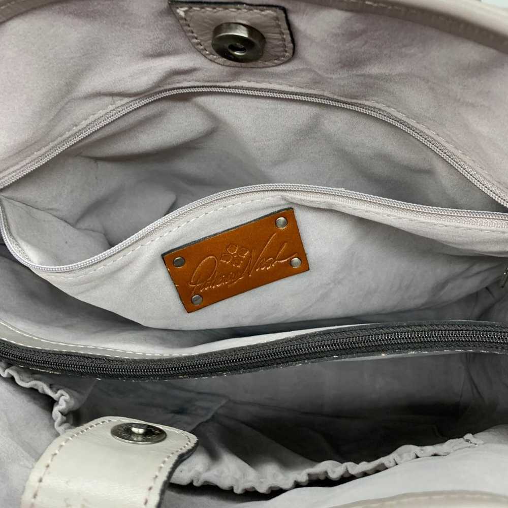 Patricia Nash Leather Handbags Cutout Adeline Tote - image 5
