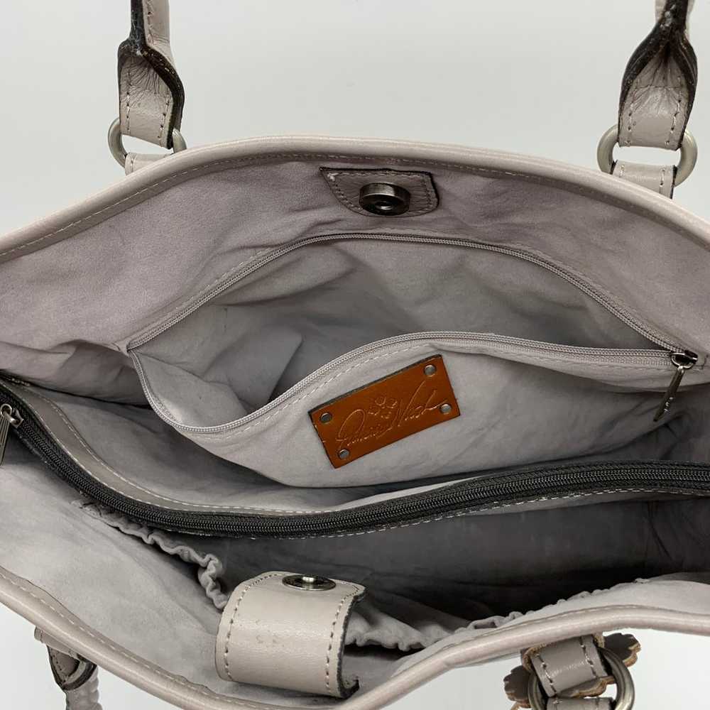 Patricia Nash Leather Handbags Cutout Adeline Tote - image 6