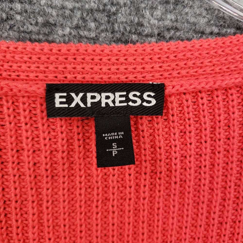 Express Express Sweater Womens S Small Red Pullov… - image 3