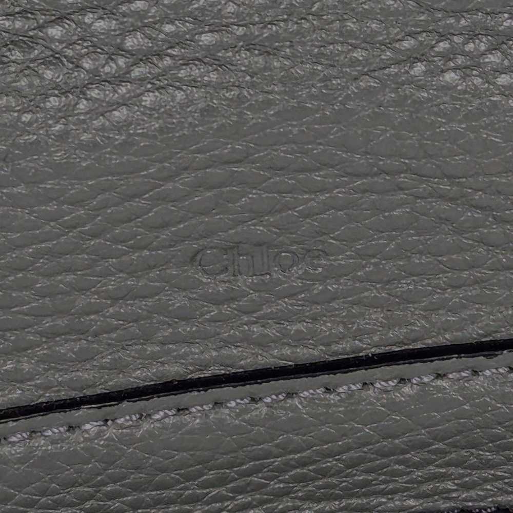 Chloe Paraty grey Leather Satchel Handbag - image 5