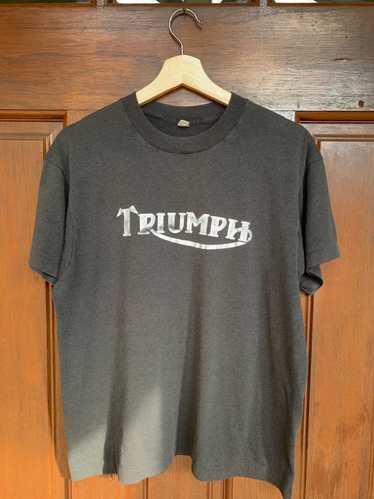 Vintage Vintage Triumph Motorcycle Tee