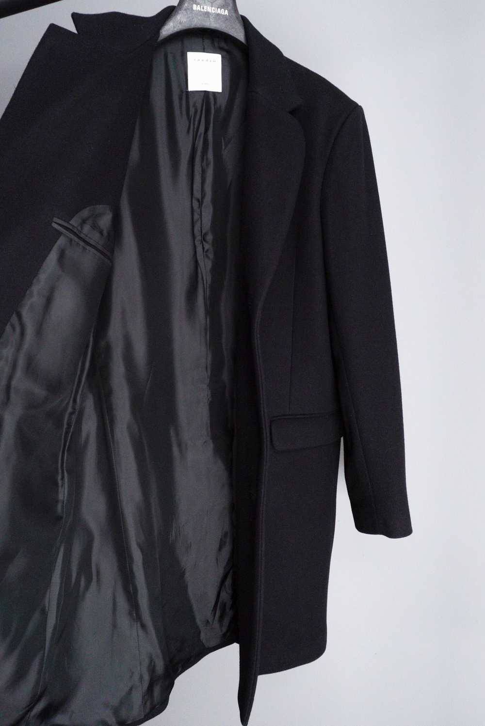 Sandro Sandro paris classic black wool coat jacket - image 8