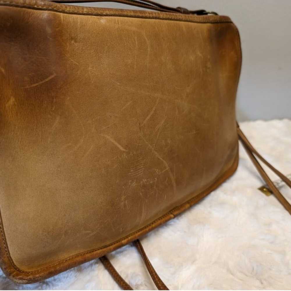 Vintage Coach 1970s Basic Bag - Made in NYC - Bon… - image 11