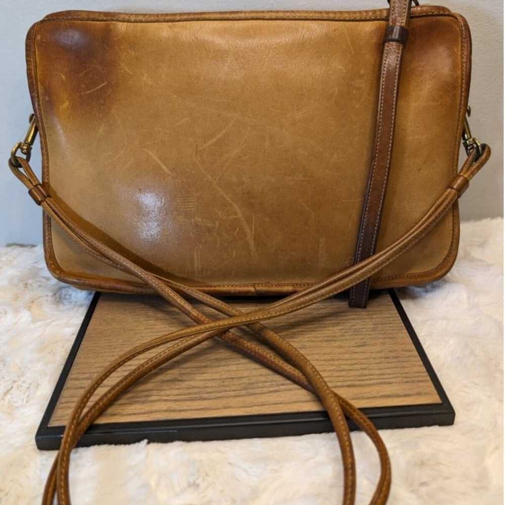 Vintage Coach 1970s Basic Bag - Made in NYC - Bon… - image 1