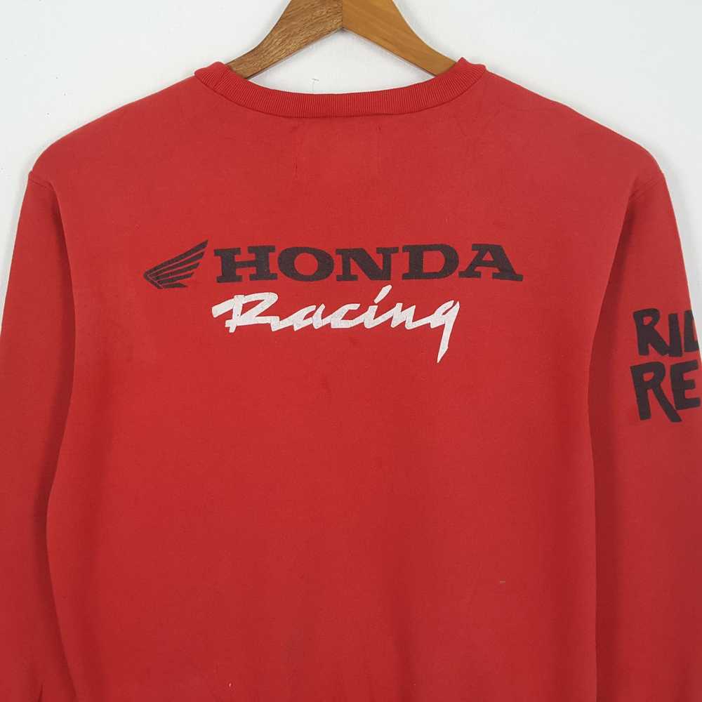 Honda × Racing × Vintage Vintage HONDA RIDE RED J… - image 4