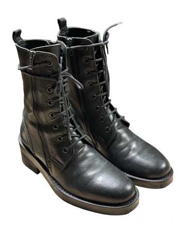 Cisse leather combat boots