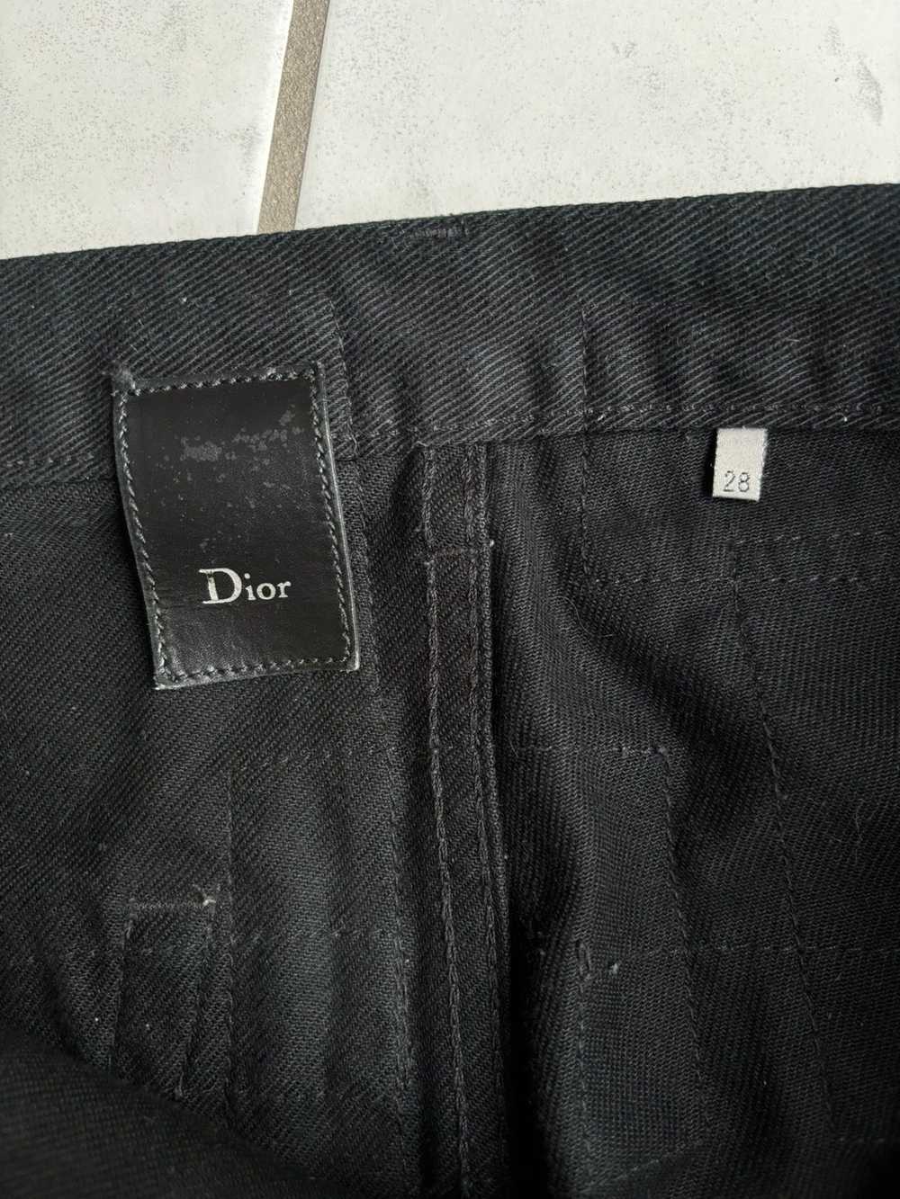 Dior × Hedi Slimane Navigate Patchwork Jeans AW07 - image 3