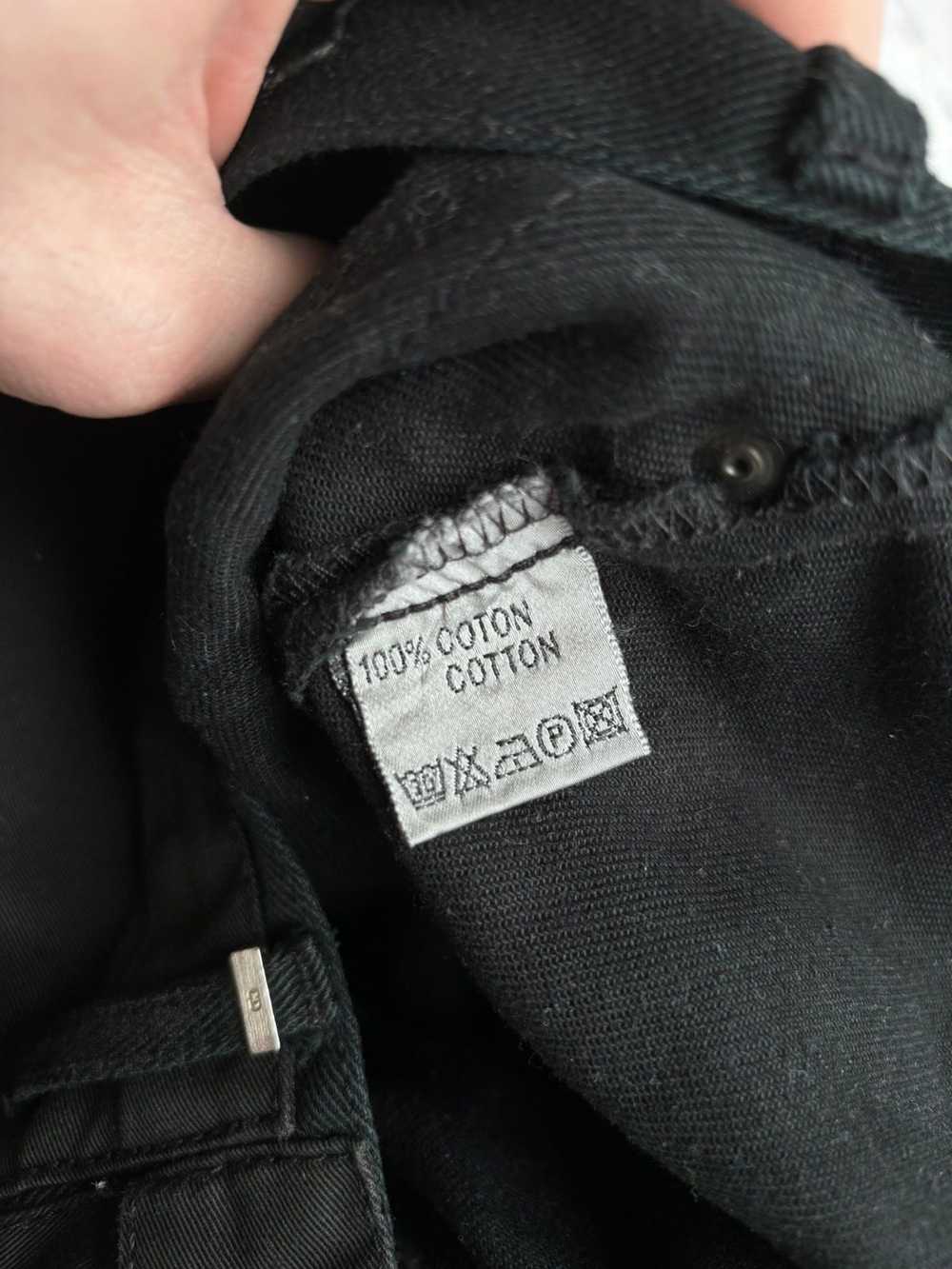 Dior × Hedi Slimane Navigate Patchwork Jeans AW07 - image 4