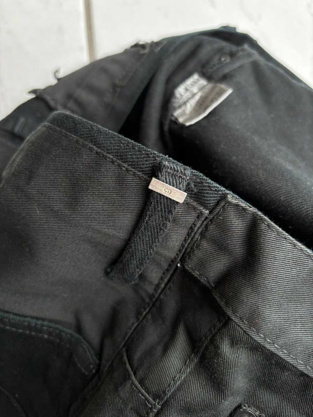 Dior × Hedi Slimane Navigate Patchwork Jeans AW07 - image 6