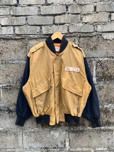 Bomber Jacket × Racing × Toyo Enterprises Vintage 