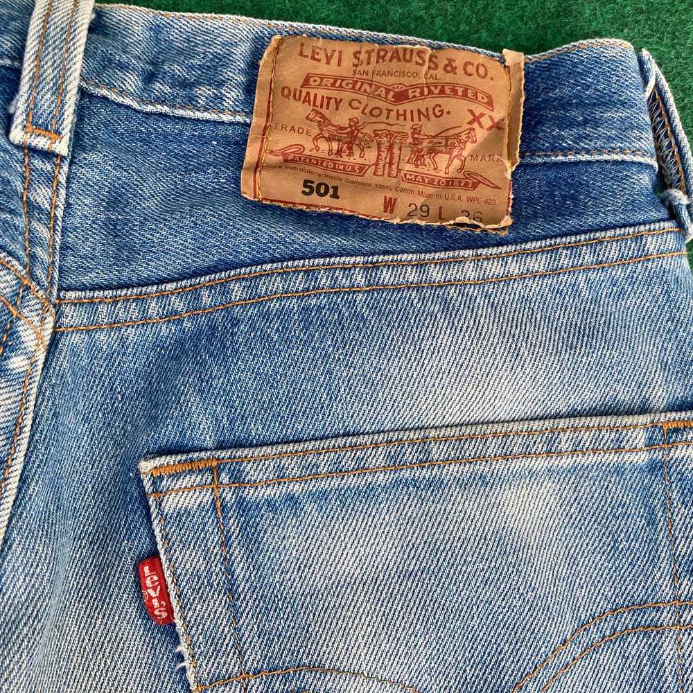 Avant Garde × Levi's × Vintage Levis 501 Distress… - image 10