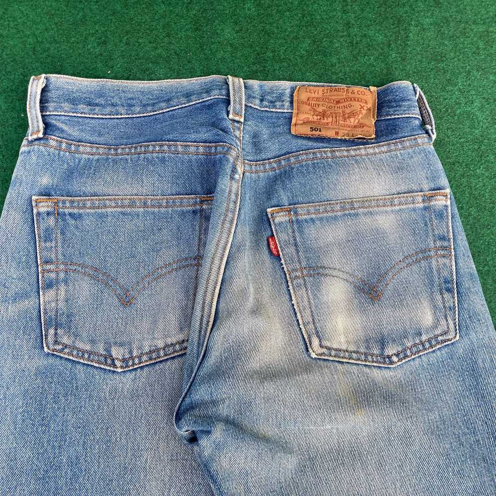 Avant Garde × Levi's × Vintage Levis 501 Distress… - image 11