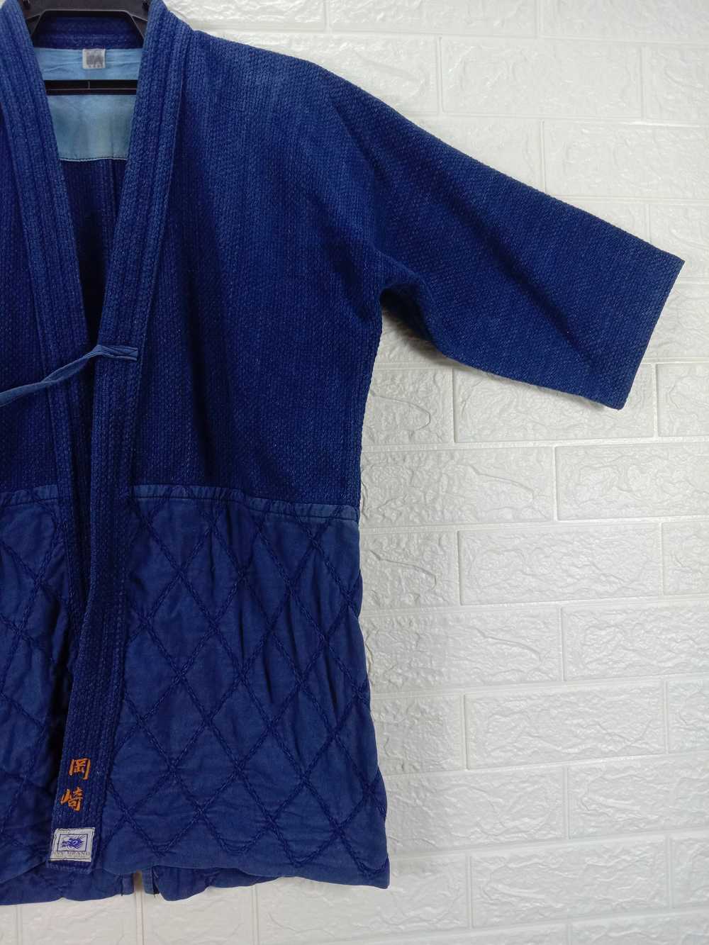 Indigo × Japanese Brand × Kimono Japan Dragon Vin… - image 4
